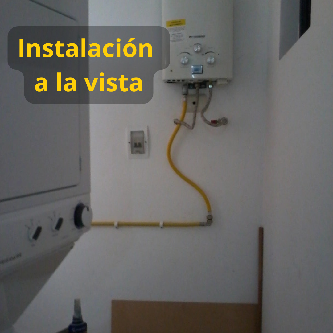 Instalación a la vista